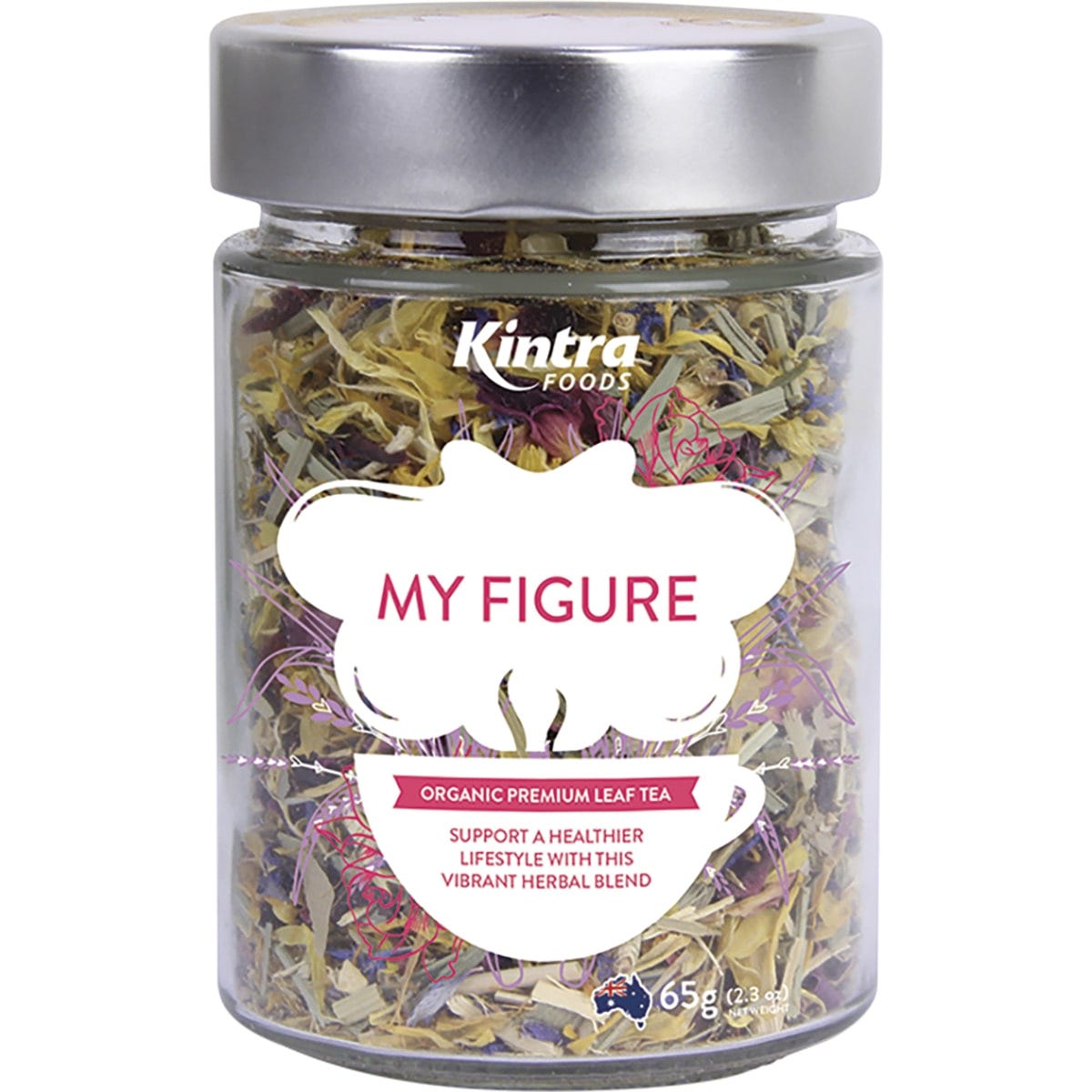 Kintra Foods Loose Leaf Tea My Figure 65g - Dr Earth - Drinks, Weight Management