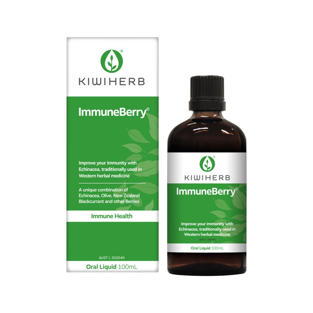 KIWIHERB ImmuneBerry Oral Liquid 100ml - Dr Earth - Supplements