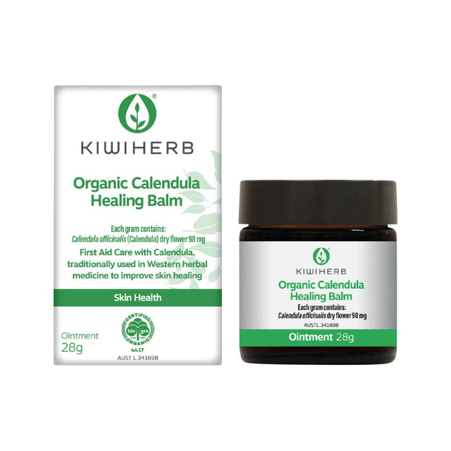 KIWIHERB Organic Calendula Healing Balm 28g - Dr Earth - Supplements