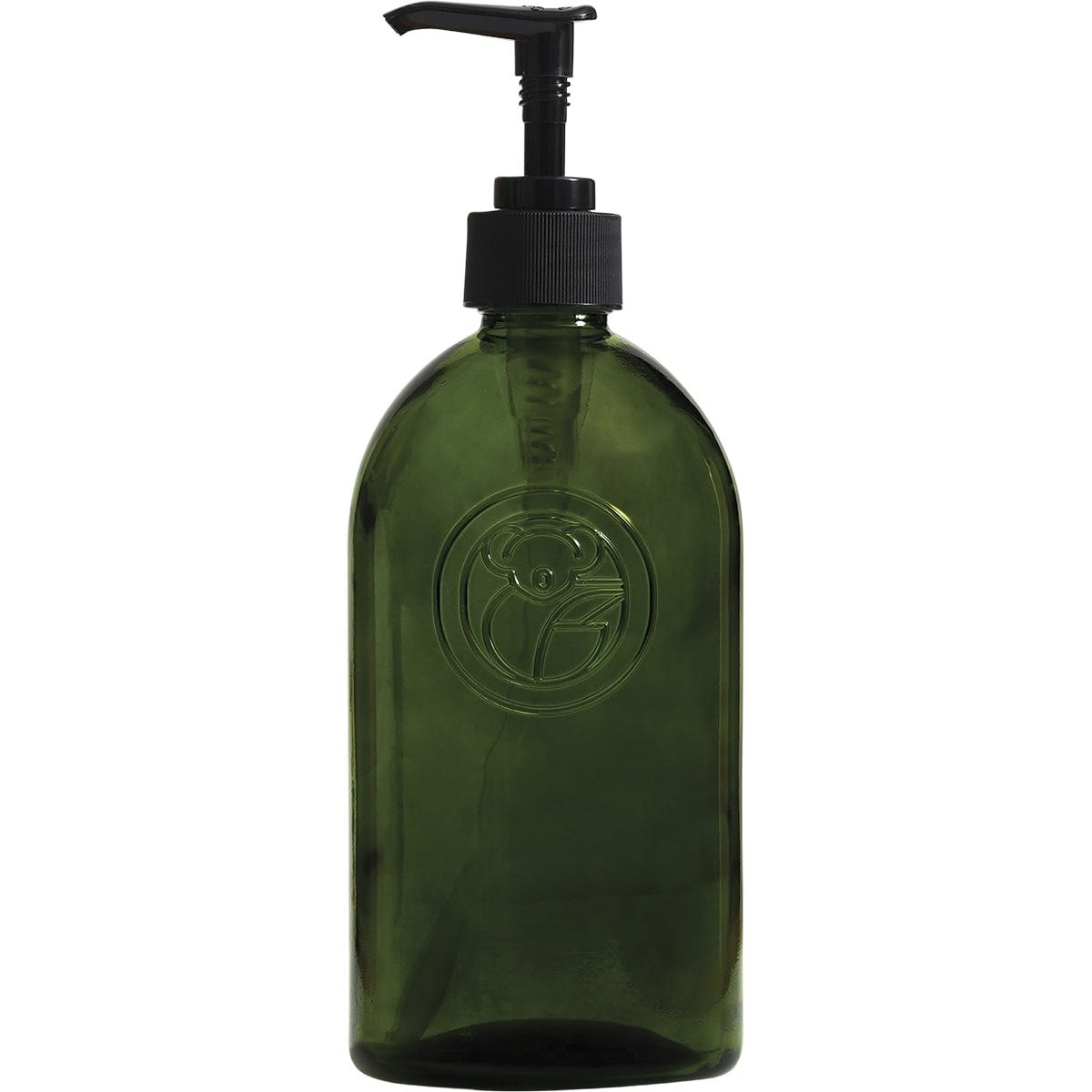 Koala Eco Apothecary Glass Bottle with Pump 500ml - Dr Earth - Cleaning