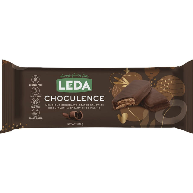 Leda Choculence Biscuits 180g - Dr Earth - Biscuits