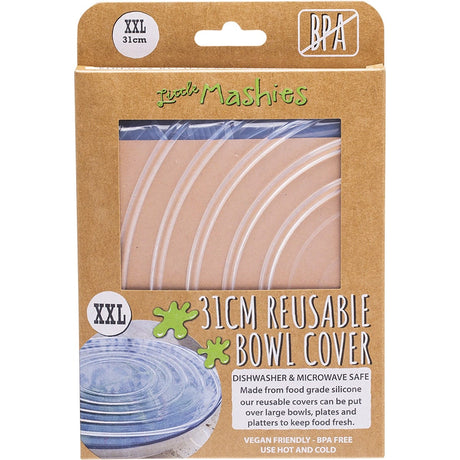 Little Mashies Reusable Bowl Cover XXL 31cm - Dr Earth - Food Wraps & Covers