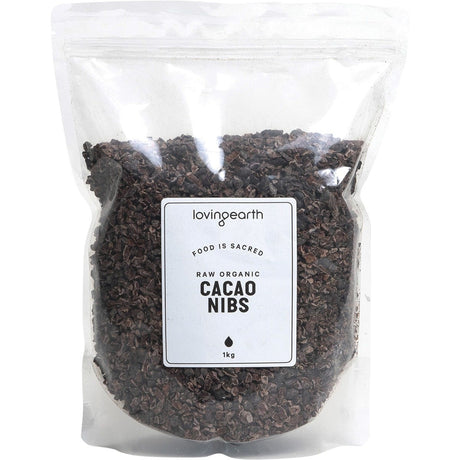 Loving Earth Cacao Nibs 1kg - Dr Earth - Cacao