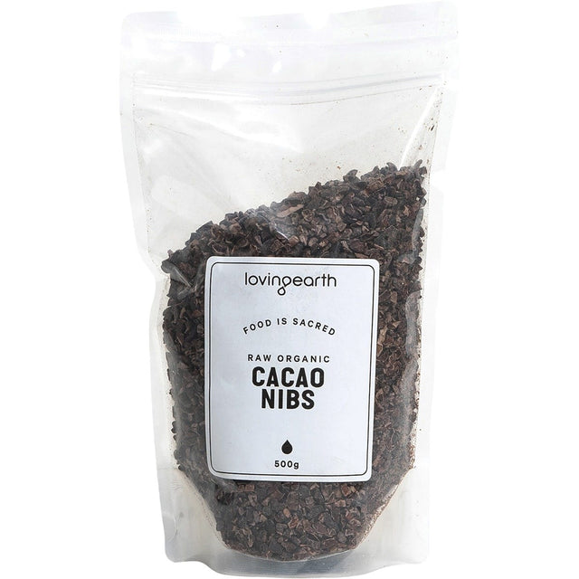 Loving Earth Cacao Nibs 500g - Dr Earth - Cacao