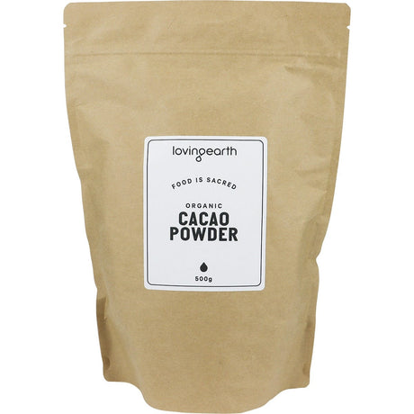 Loving Earth Cacao Powder 500g - Dr Earth - Cacao