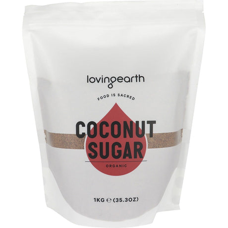 Loving Earth Coconut Sugar 1kg - Dr Earth - Sweeteners