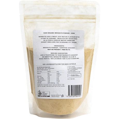 Loving Earth Mesquite Powder 250g - Dr Earth - Other Superfoods