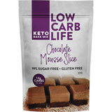 Low Carb Life Chocolate Mousse Slice Keto Bake Mix 300g - Dr Earth - Baking