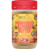 MACRO MIKE Powdered Almond Butter Creamy Salted Caramel 156g - Dr Earth - Spreads, Nutrition