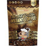 MACRO MIKE Premium Almond Protein Instant Coffee 300g - Dr Earth - Drinks, Nutrition