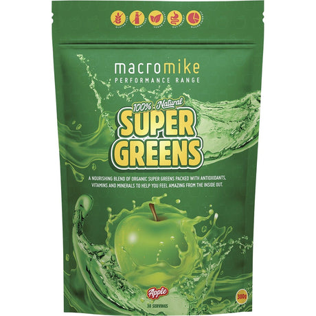 MACRO MIKE Super Greens Apple 300g - Dr Earth - Greens