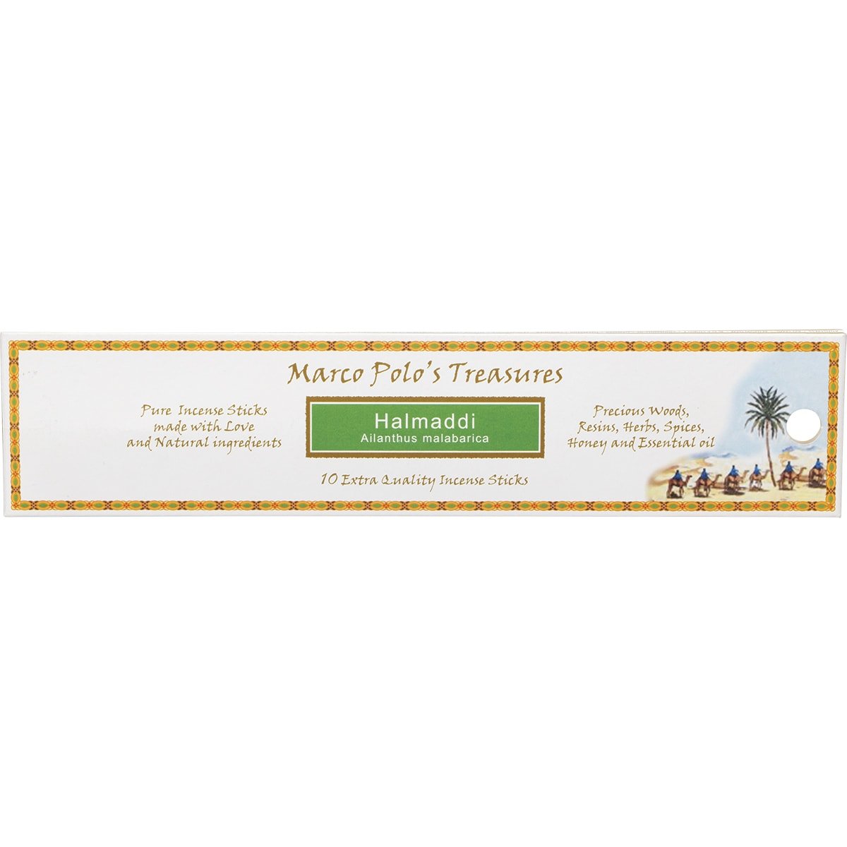 Marco Polo's Treasures Incense Sticks Halmadi 10pk - Dr Earth - Aromatherapy