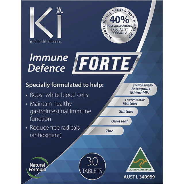 Martin & Pleasance Ki Immune Defence Forte 30Tabs - Dr Earth - Immune Support