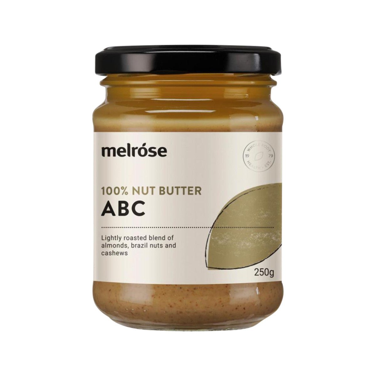 MELROSE 100% Nut Butter ABC (Almond Brazils & Cashews) 250g - Dr Earth - Body & Beauty, Skincare