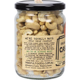 Mindful Foods Cashews Organic & Activated 250g - Dr Earth - Dried Fruits Nuts & Seeds