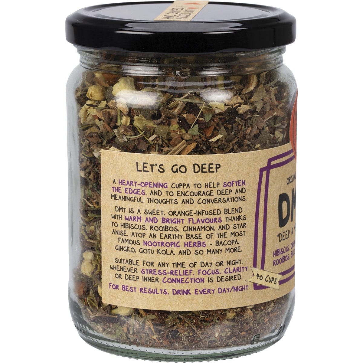 Mindful Foods DMTea Organic Herbal Tea 100g - Dr Earth - Drinks