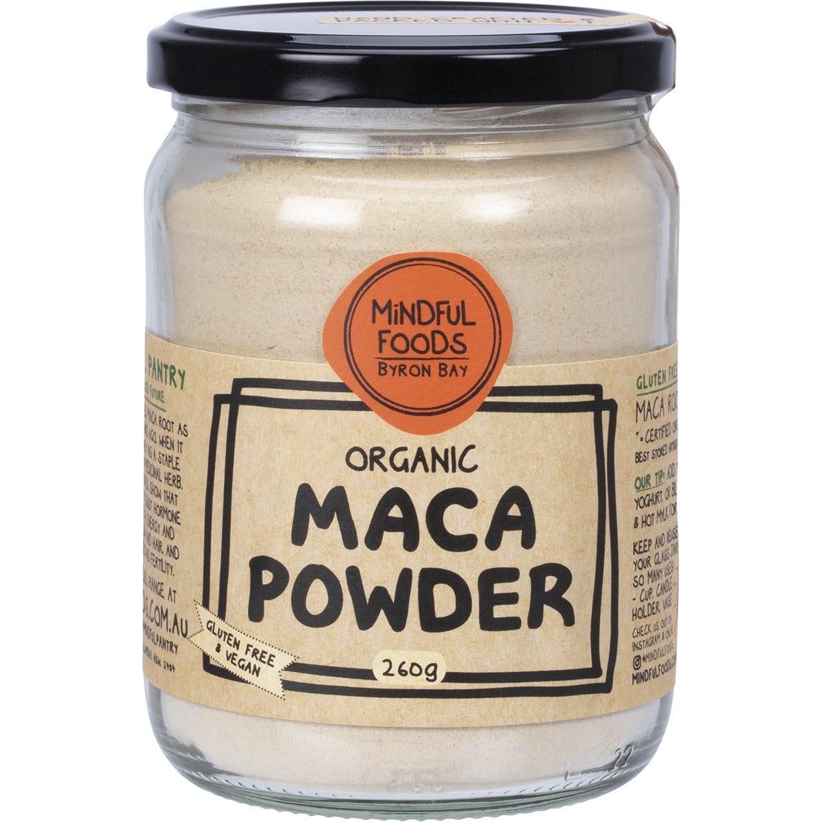 Mindful Foods Maca Powder Organic 260g - Dr Earth - Other Superfoods