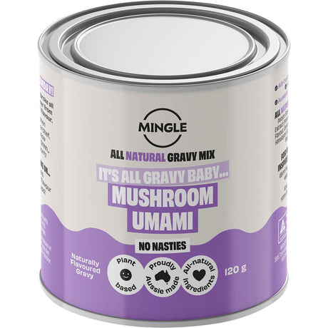 Mingle Gravy Mushroom Umami 120g - Dr Earth - Stock & Gravy