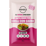 Mingle Natural Seasoning Blend Chilli Con Carne 35g - Dr Earth - Herbs Spices & Seasonings