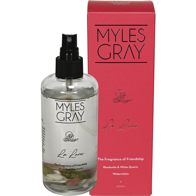 Myles Gray Crystal Infused Room Spray Watermelon 200ml - Dr Earth - Cleaning