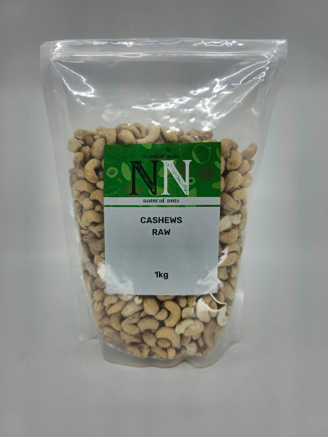 Natural Nuts Cashews Raw 1kg - Dr Earth - Dried Fruits Nuts & Seeds