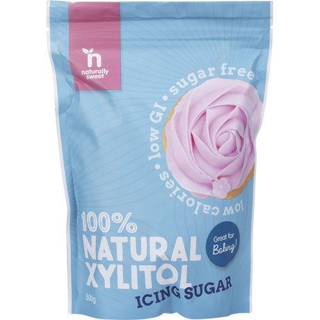 Naturally Sweet Xylitol Icing Sugar 500g - Dr Earth - Baking, Sweeteners