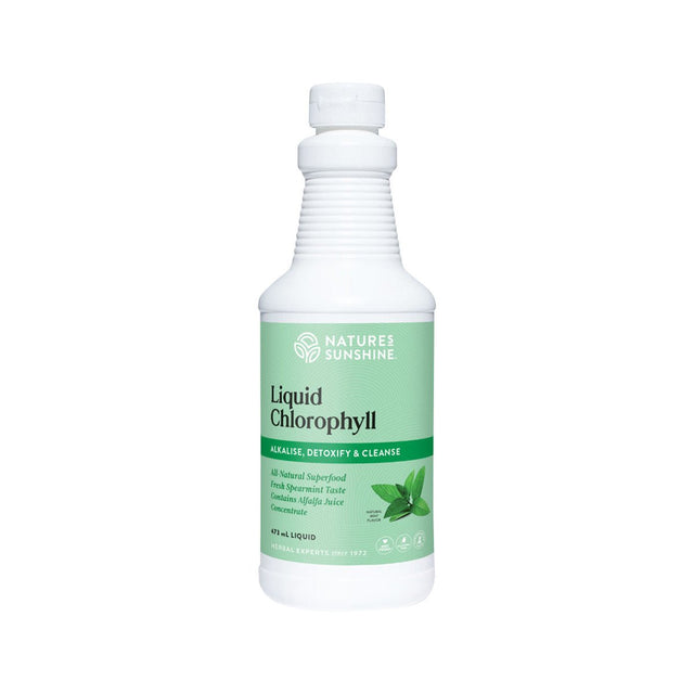 NATURE'S SUNSHINE Liquid Chlorophyll Oral Liquid 473ml - Dr Earth - Supplements