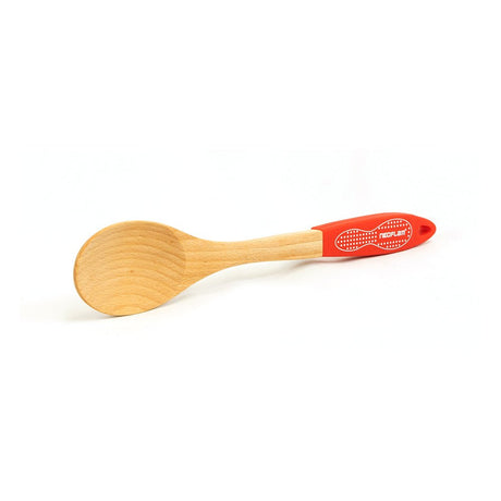 Neoflam Beechwood Spoon with Red Silicon Handle - Dr Earth - Eco Living, Cookware, Knives - Utensils - Cutlery