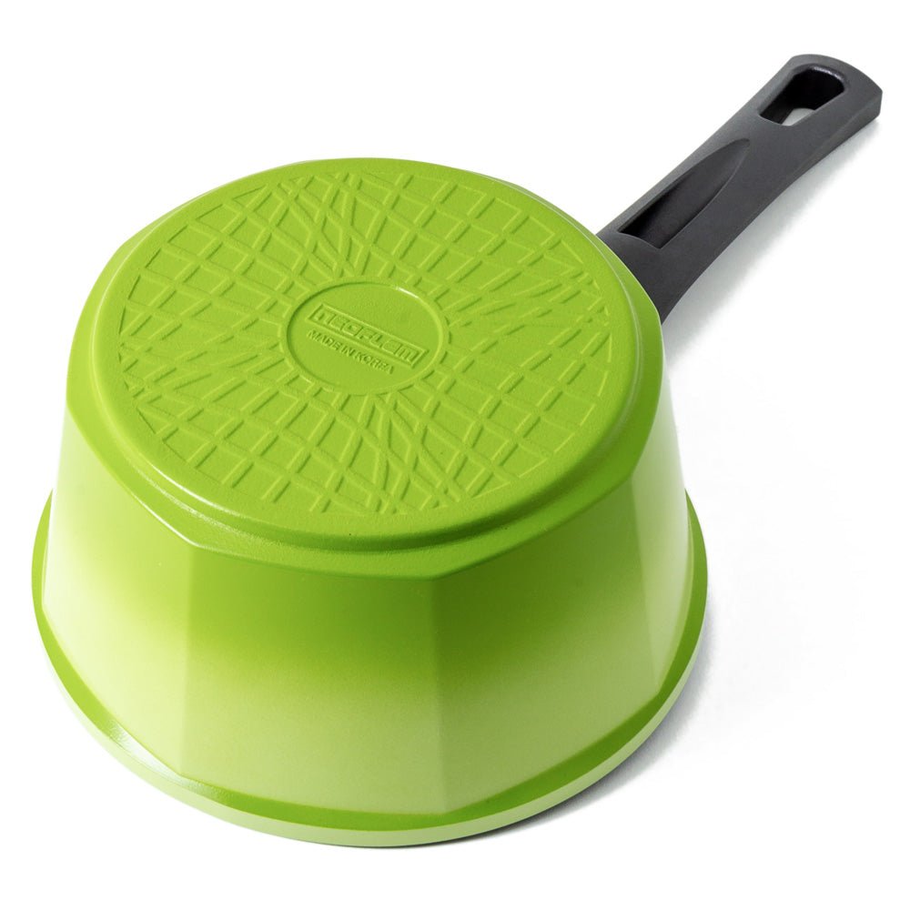 Neoflam Venn 14cm Milk Pan Non-Induction Green - Dr Earth - Eco Living, Cookware, Saucepans