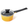 Neoflam Venn 18cm Sauce Pan Induction Yellow - Dr Earth - Eco Living, Cookware, Saucepans
