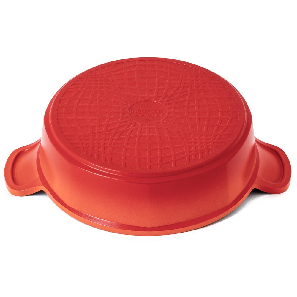 Neoflam Venn 24cm Low casserole Induction Orange - Dr Earth - Eco Living, Cookware, Stockpots & Casseroles