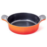 Neoflam Venn 24cm Low casserole Induction Orange - Dr Earth - Eco Living, Cookware, Stockpots & Casseroles