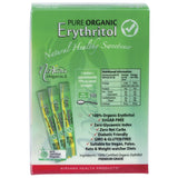 Nirvana Organics Erythritol Pure Organic Sticks 40x4g - Dr Earth - Sweeteners