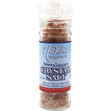 Nirvana Organics Himalayan Salt Granules Glass Grinder 125g - Dr Earth - Herbs Spices & Seasonings