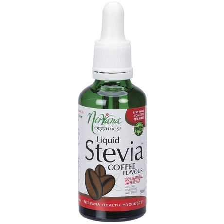 Nirvana Organics Liquid Stevia Coffee 50ml - Dr Earth - Sweeteners