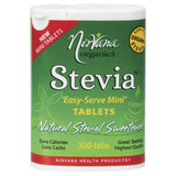 Nirvana Organics Stevia Mini Tablets 300 Tabs - Dr Earth - Sweeteners