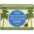 Niugini Organics Virgin Coconut Oil Soap Pure (Unscented) 100g - Dr Earth - Bath & Body