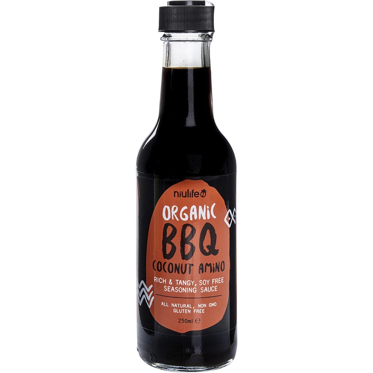 Niulife Organic Coconut Amino Sauce Barbeque 250ml - Dr Earth - Condiments