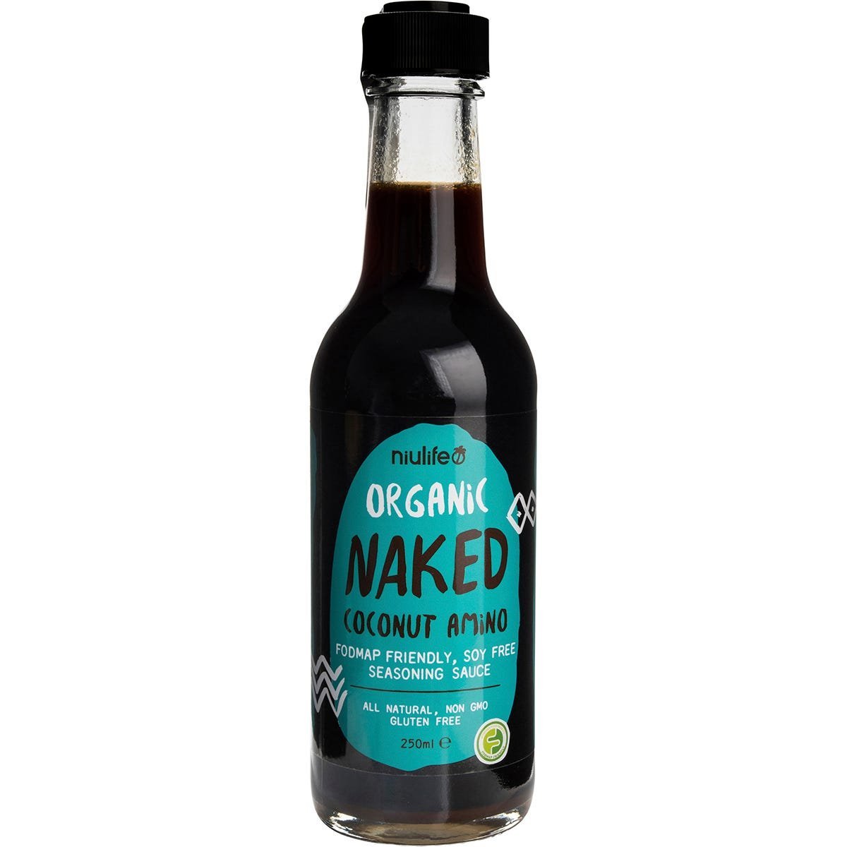 Niulife Organic Coconut Amino Sauce Naked 250ml - Dr Earth - Condiments