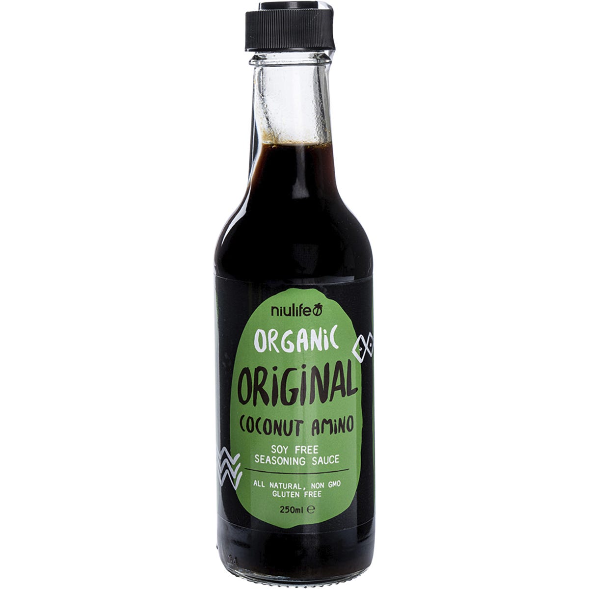 Niulife Organic Coconut Amino Sauce Original 250ml - Dr Earth - Condiments