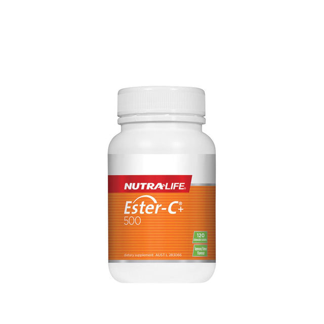 NUTRALIFE Ester-C+ 500mg Chewable 120t - Dr Earth - Supplements