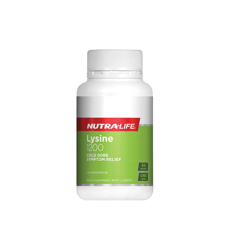 NUTRALIFE Lysine 1200 60t - Dr Earth - Supplements