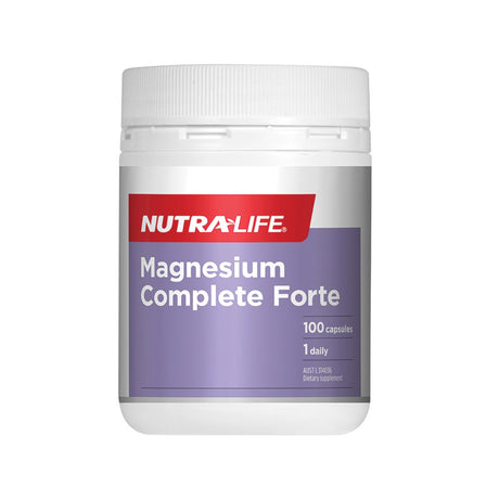 NUTRALIFE Magnesium Complete Forte 100c - Dr Earth - Supplements