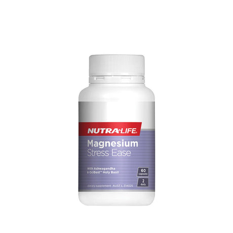 NUTRALIFE Magnesium Stress Ease 60c - Dr Earth - Supplements
