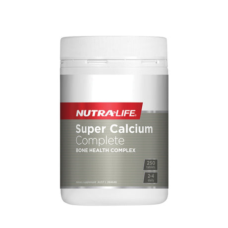 NUTRALIFE Super Calcium Complete 250t - Dr Earth - Supplements