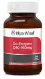 NutriVital Co-Enzyme Q10 150mg Capsules 30 capsules - Dr Earth - Supplements, Nutrivital