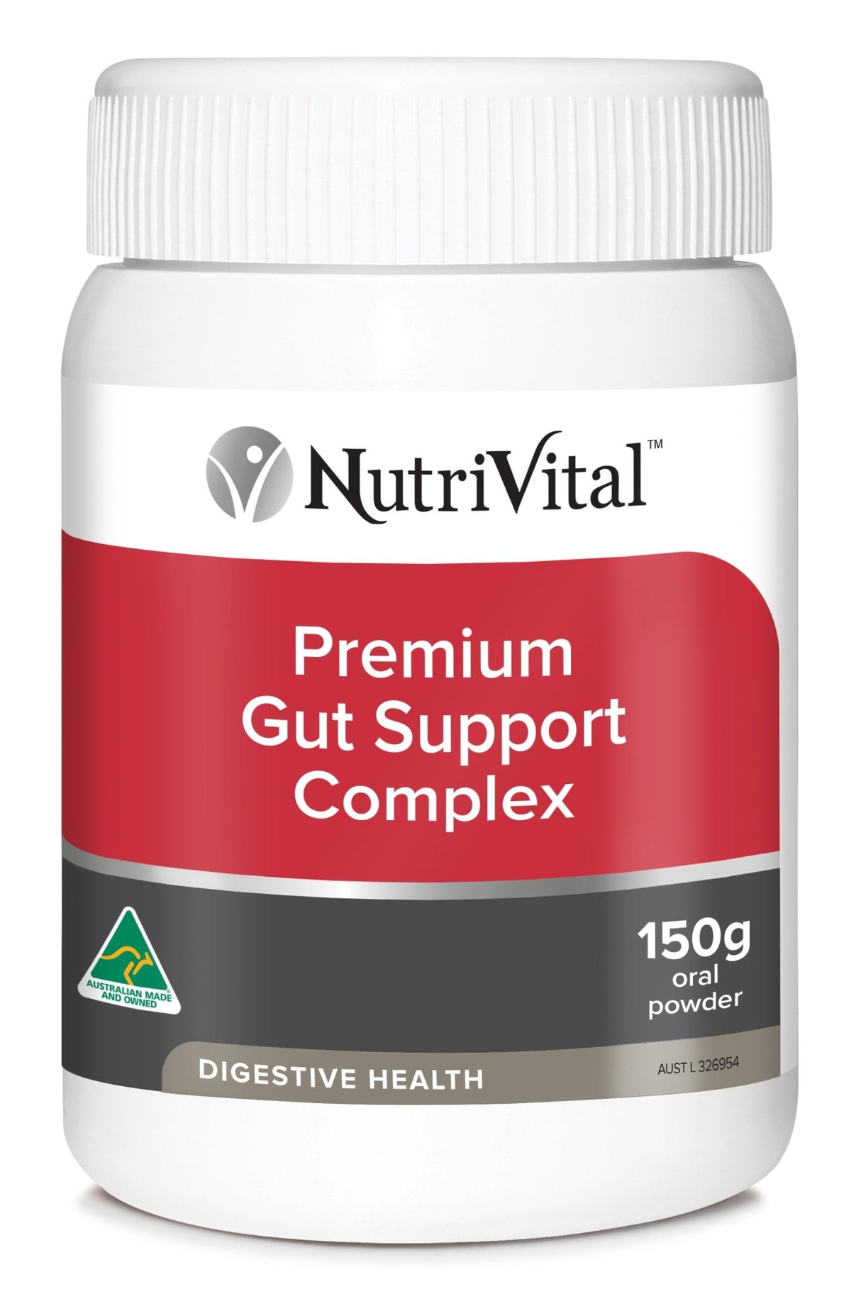 NutriVital Premium Gut Support Complex Powder 150g Powder - Dr Earth - Supplements, Nutrivital