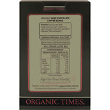 Organic Times Dark Chocolate Coffee Beans 150g - Dr Earth - Chocolate & Carob