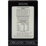 Organic Times Dark Chocolate Licorice 150g - Dr Earth - Chocolate & Carob