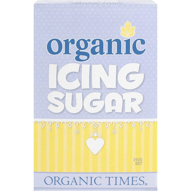 Organic Times Icing Sugar 250g - Dr Earth - Baking